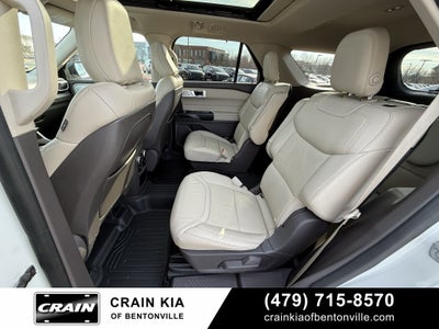 2020 Ford Explorer Platinum - 4WD / PANORAMIC SUNROOF / CLEAN CARFAX