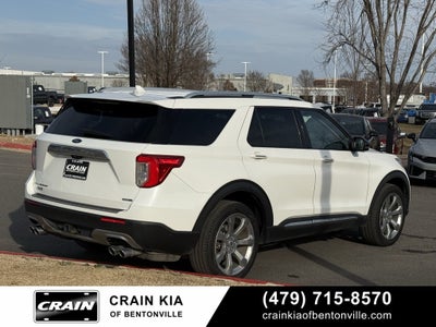 2020 Ford Explorer Platinum - 4WD / PANORAMIC SUNROOF / CLEAN CARFAX