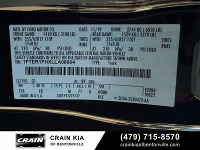 2020 Ford Ranger XLT - 4WD