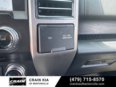 2018 Ford F-150 Platinum - 4WD / PANORAMIC SUNROOF