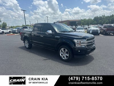 2018 Ford F-150 Platinum - 4WD / PANORAMIC SUNROOF