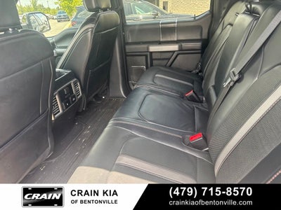 2018 Ford F-150 Platinum - 4WD / PANORAMIC SUNROOF
