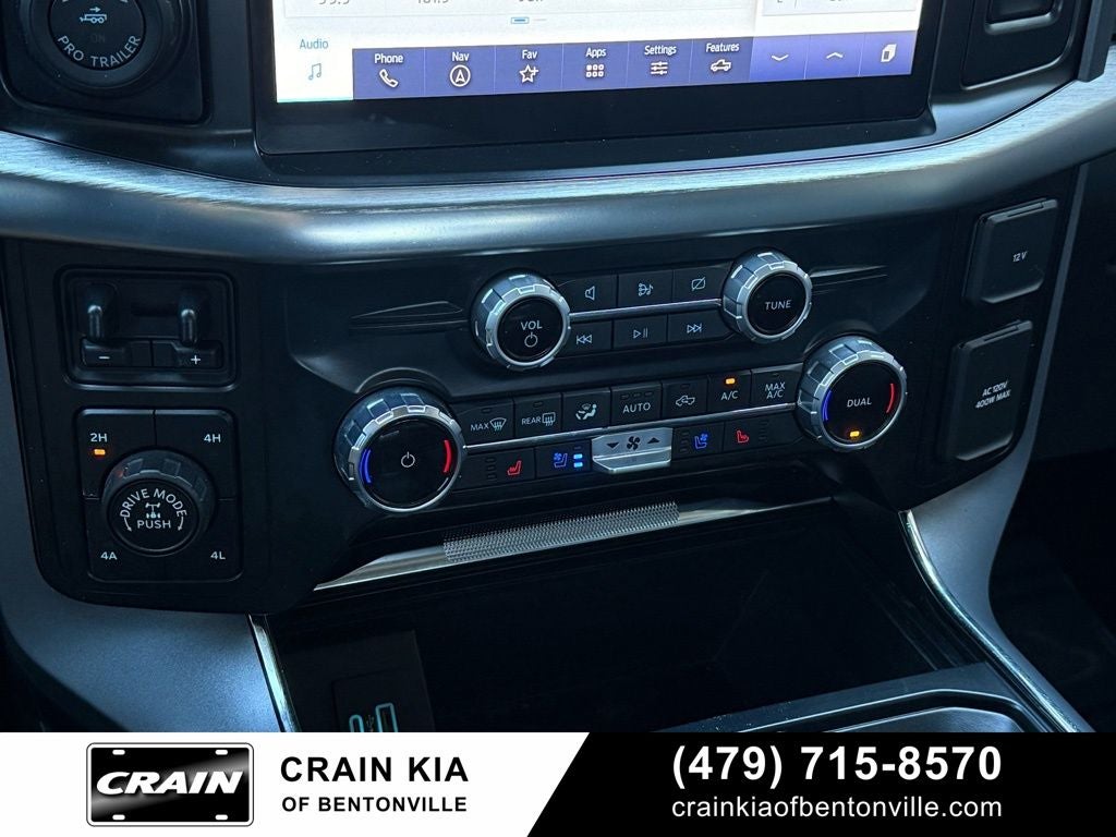2023 Ford F-150 Lariat - 4WD / CLEAN CARFAX / ONE OWNER