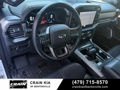 2023 Ford F-150 Platinum - 4WD / PANORAMIC SUNROOF / CLEAN CARFAX
