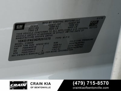 2016 GMC Yukon XL SLE