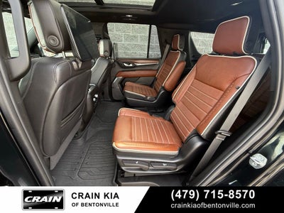 2023 GMC Yukon Denali Ultimate - 4WD / $95,545 MSRP / PANO ROOF / DVD