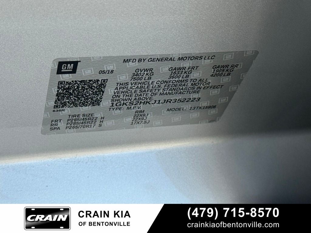 2018 GMC Yukon XL Denali Ultimate - 4WD / SUNROOF / CLEAN CARFAX