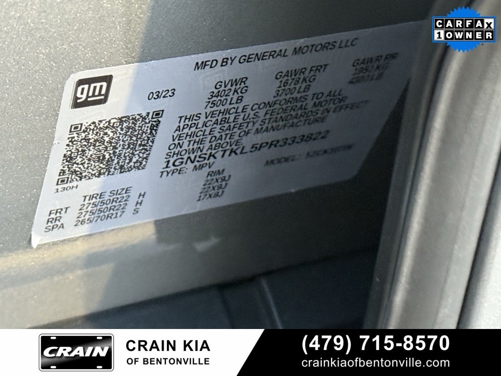 2023 Chevrolet Tahoe High Country - 4WD / CLEAN CARFAX / ONE OWNER