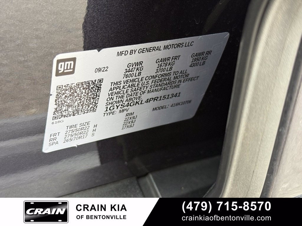 2023 Cadillac Escalade Sport Platinum Onyx - 4WD / PANORAMIC SUNROOF / CLEAN CARFAX