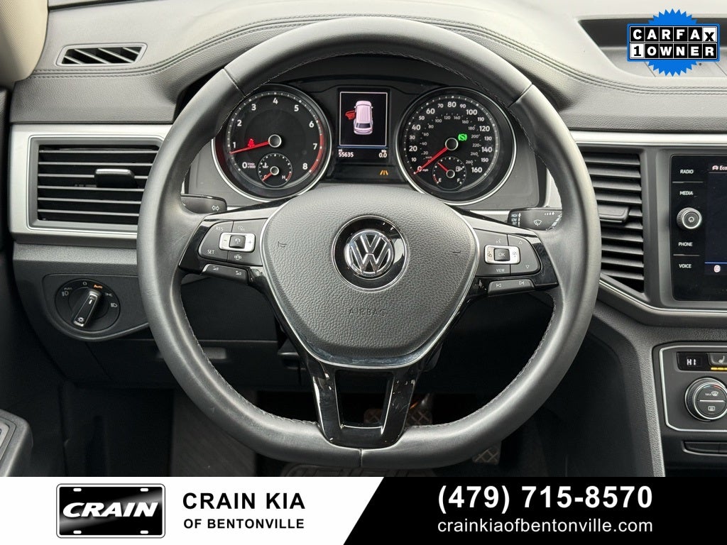 2019 Volkswagen Atlas 3.6L V6 SE - AWD / ONE OWNER