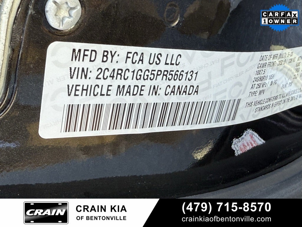 2023 Chrysler Pacifica Limited - PANORAMIC SUNROOF / CARFAX ONE OWNER