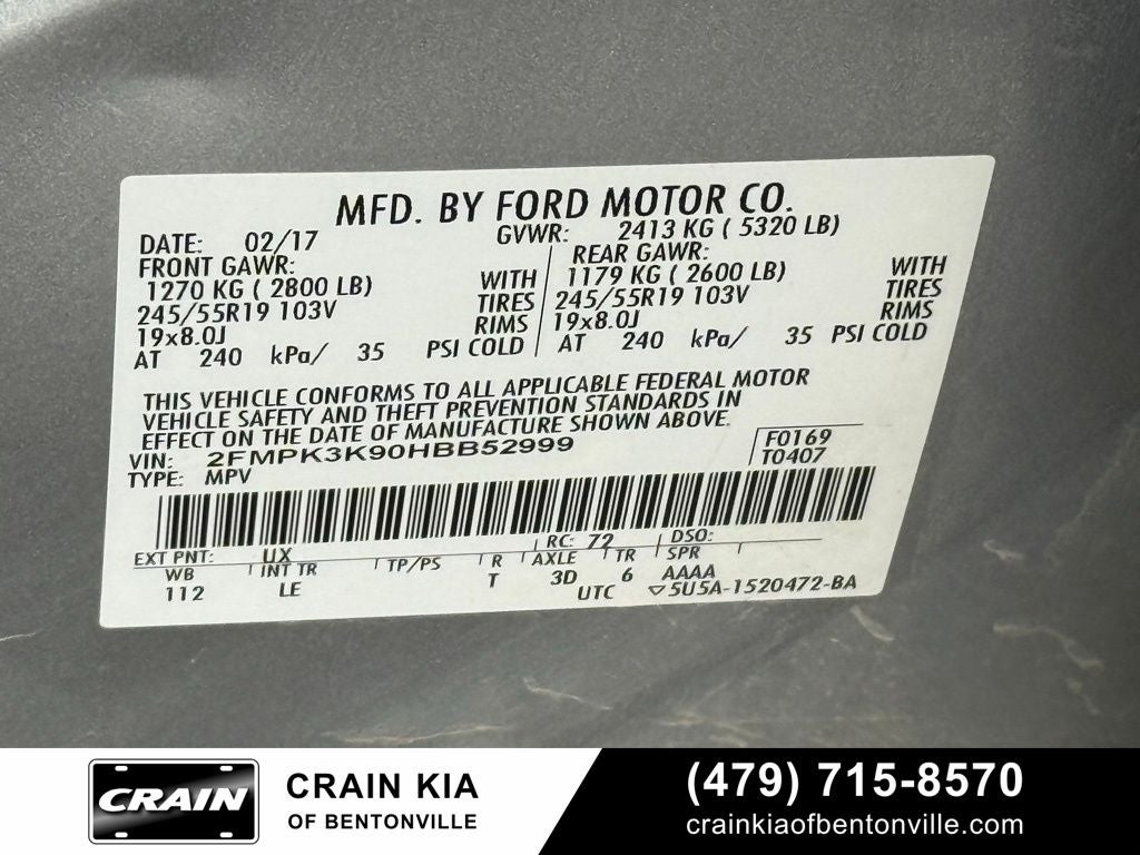 2017 Ford Edge Titanium - CLEAN CARFAX / LEATHER