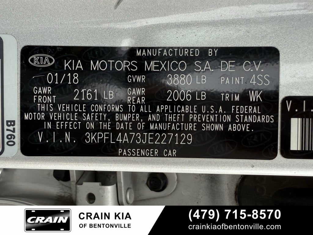 2018 Kia Forte LX - CLEAN CARFAX