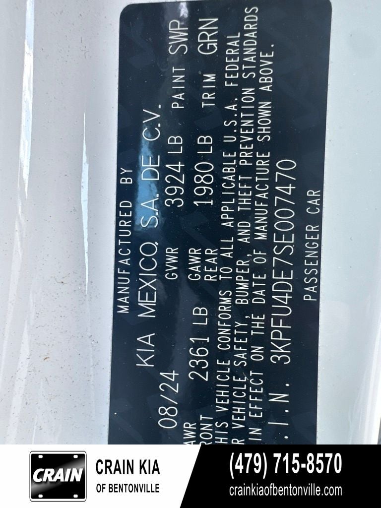 2025 Kia K4 EX - KIA CPO / CLEAN CARFAX / ONE OWNER