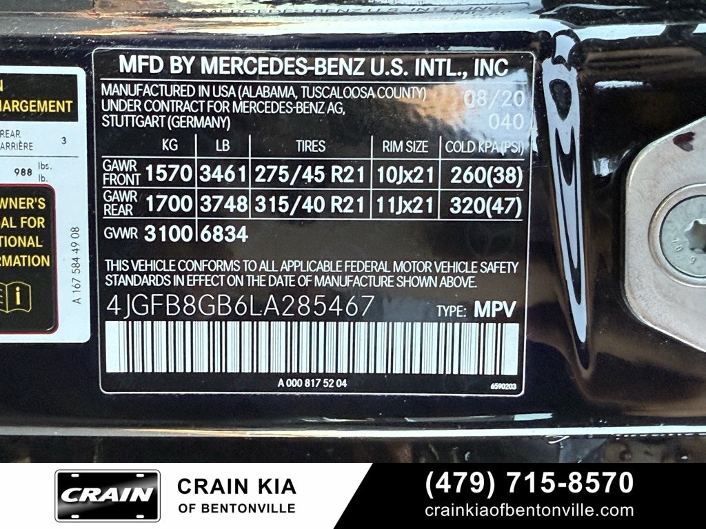 2020 Mercedes-Benz GLE GLE 580 4MATIC® - 4WD / PANORAMIC SUNROOF / CLEAN CARFAX