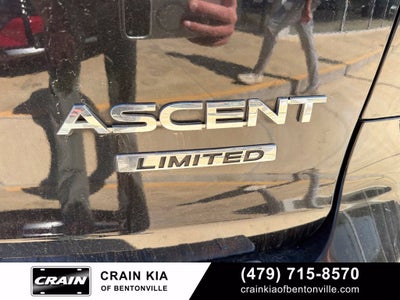 2021 Subaru Ascent Limited / CLEAN CARFAX