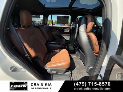 2020 Lincoln Aviator Grand Touring - AWD / PANORAMIC SUNROOF / DVD / 302A