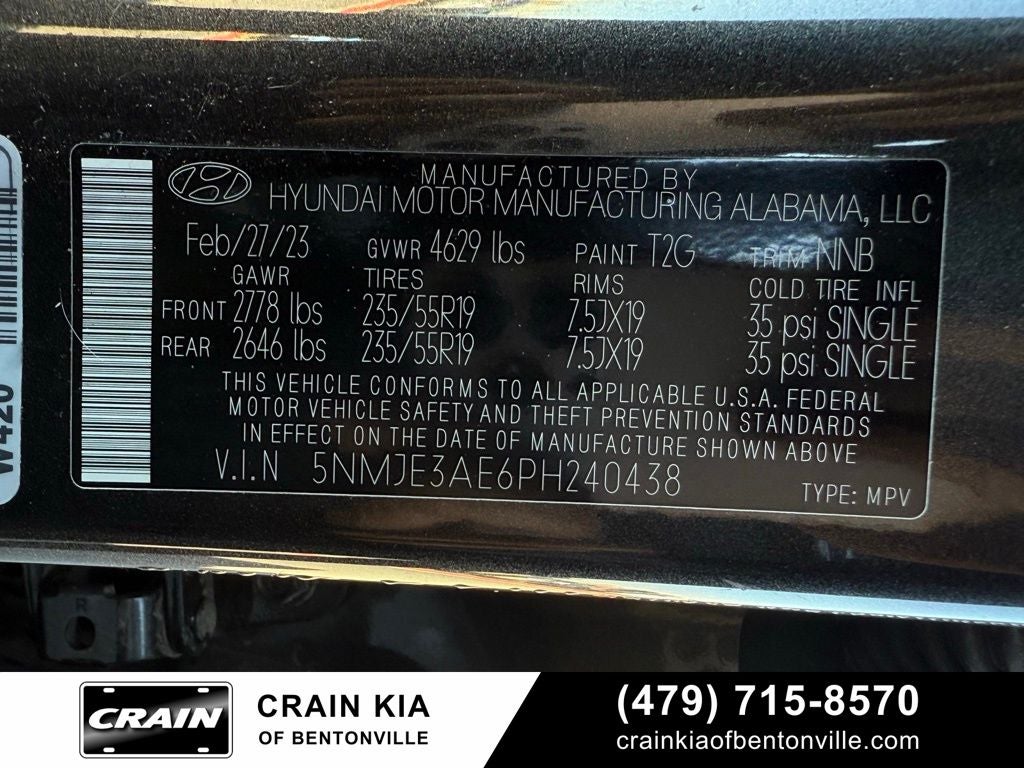 2023 Hyundai TUCSON Limited - SUNROOF / LEATHER / ONE OWNER