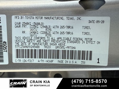 2021 Toyota Tacoma TRD Off-Road V6 - 4WD / LIFT / WHEELS / TIRES