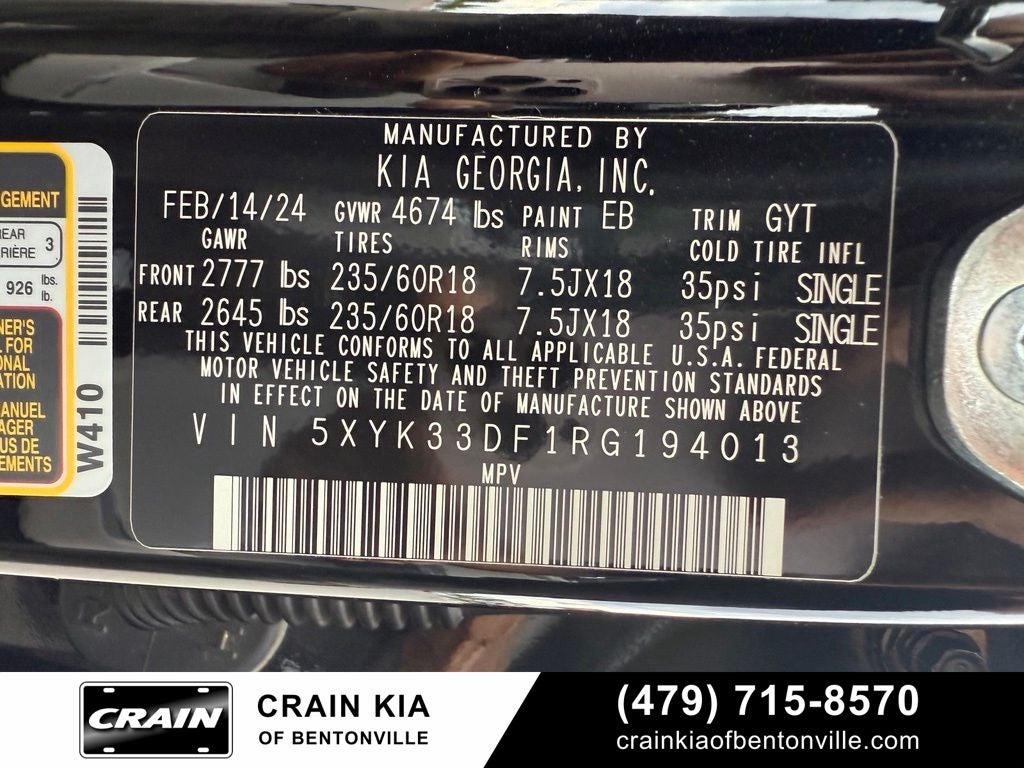2024 Kia Sportage EX - KIA CPO / CARFAX ONE OWNER