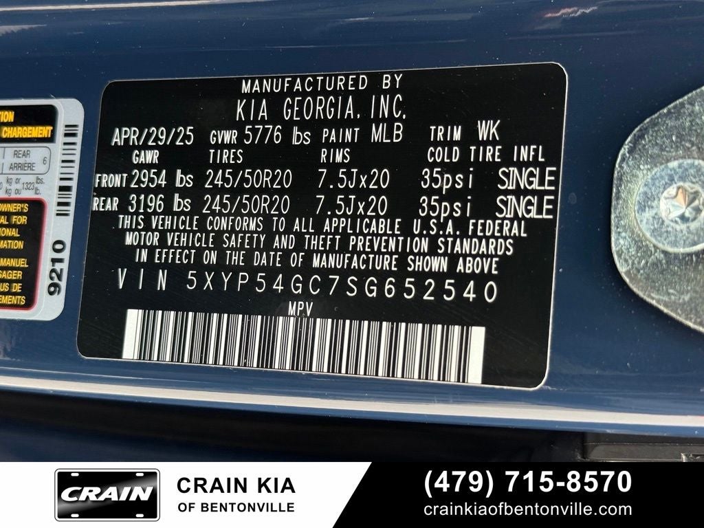 2025 Kia Telluride SX - KIA CPO / SUNROOF / ONE OWNER