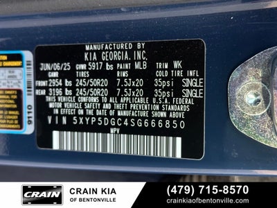 2025 Kia Telluride SX-Prestige X-Line - KIA CPO / AWD / DUAL SUNROOF