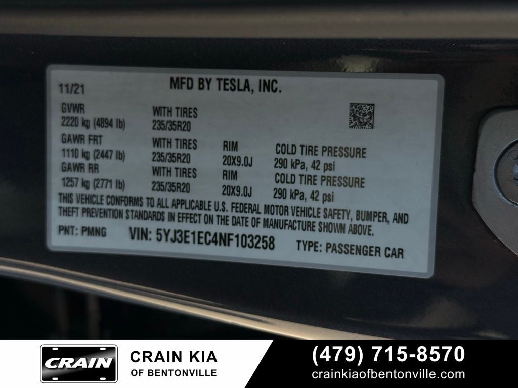 2022 Tesla Model 3 Performance - CUSTOM WRAP! / CARFAX ONE OWNER