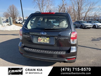 2018 Subaru Forester 2.5i - AWD / CLEAN CARFAX