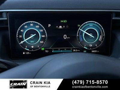 2022 Hyundai TUCSON HYBRID SEL Convenience - PANORAMIC SUNROOF / ONE OWNER