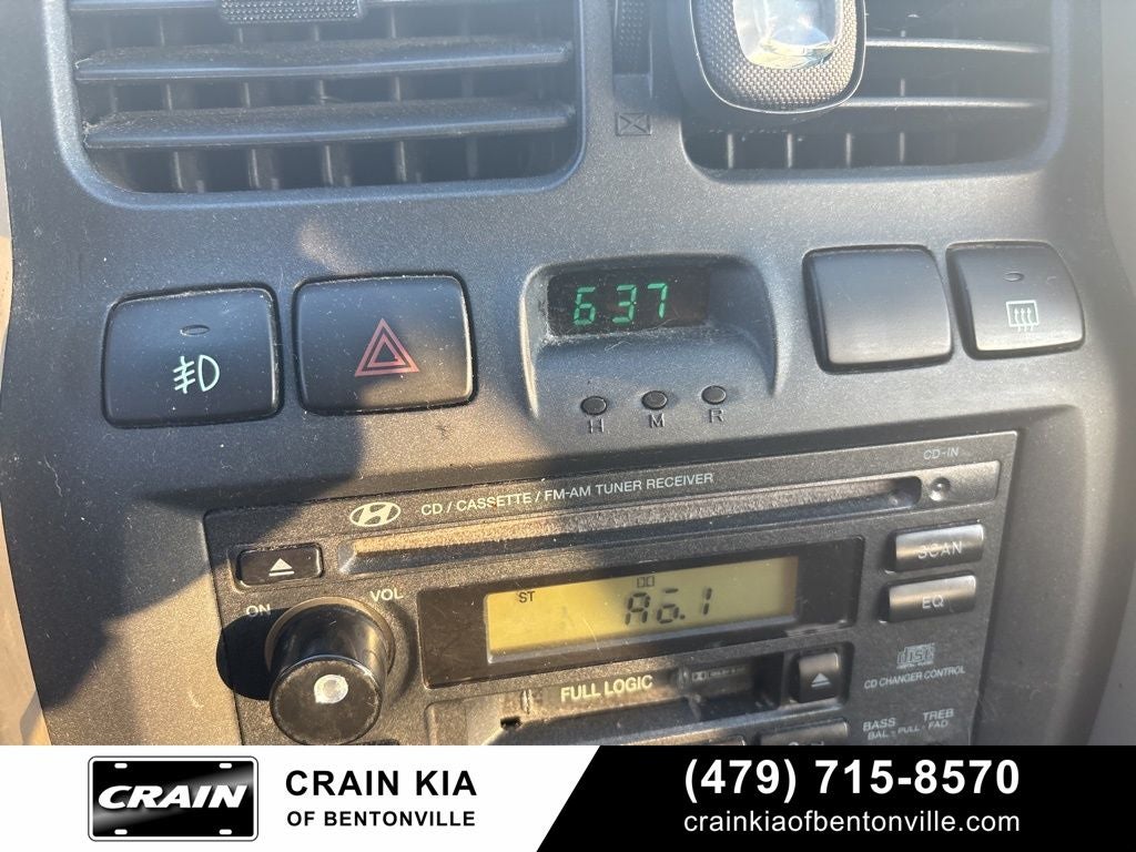 2002 Hyundai SANTA FE LX 2.7L V6 - WHOLESALE / AS-IS