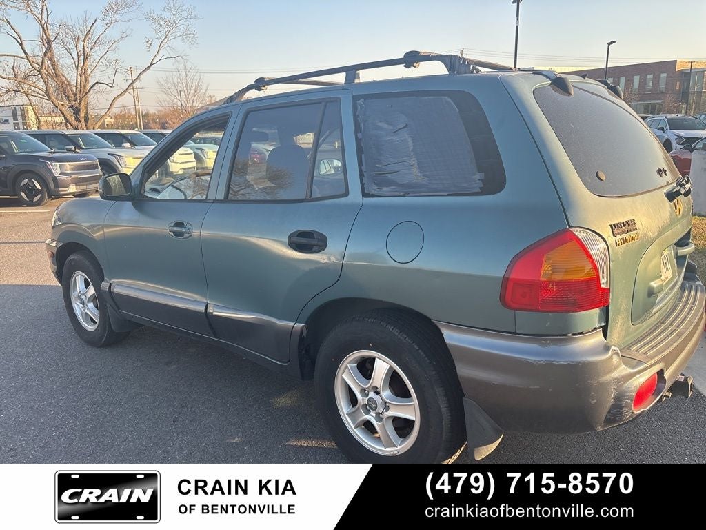 2002 Hyundai SANTA FE LX 2.7L V6 - WHOLESALE / AS-IS