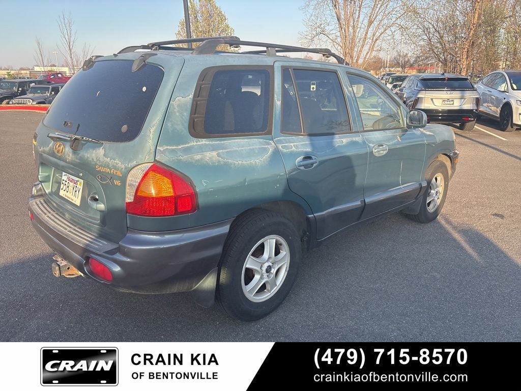 2002 Hyundai SANTA FE LX 2.7L V6 - WHOLESALE / AS-IS