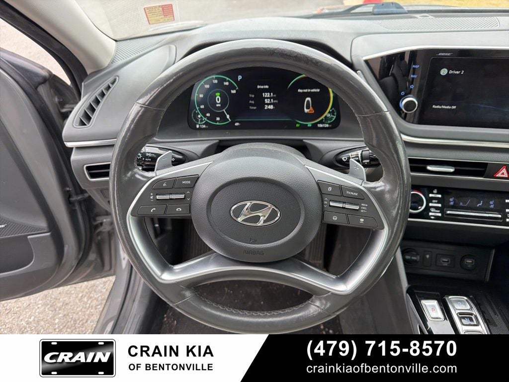 2022 Hyundai SONATA HYBRID Limited - CLEAN CARFAX / 51 HWY MPG / SOLAR PANEL ROOF