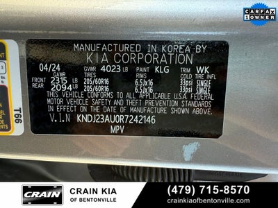 2024 Kia Soul LX - KIA CPO / CLEAN CARFAX / ONE OWNER