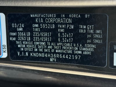 2024 Kia Carnival LX - KIA CPO / CLEAN CARFAX / ONE OWNER