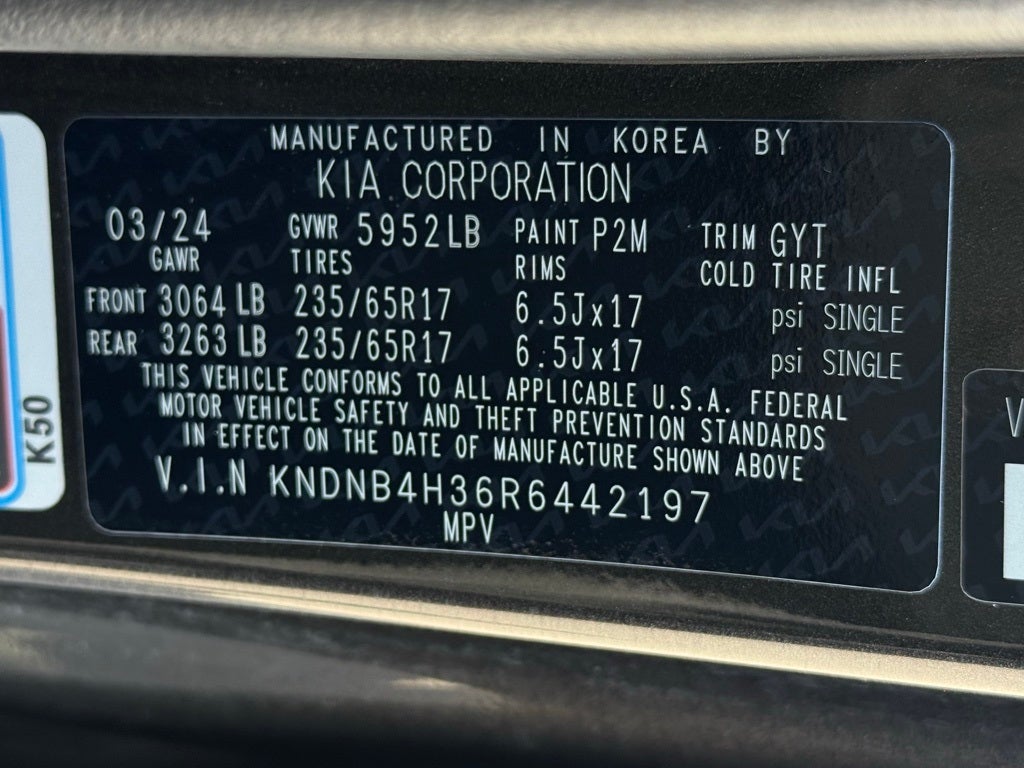 2024 Kia Carnival LX - KIA CPO / CLEAN CARFAX / ONE OWNER