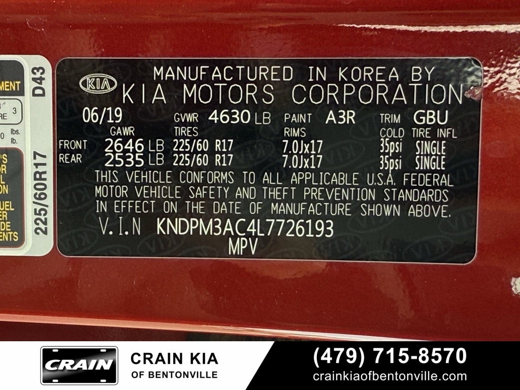 2020 Kia Sportage LX