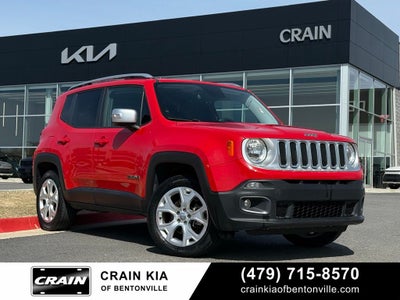 2015 Jeep Renegade Limited - 4WD / CLEAN CARFAX / ONE OWNER