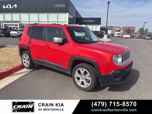 2015 Jeep Renegade Limited - 4WD / CLEAN CARFAX / ONE OWNER