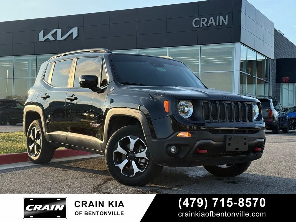 2022 Jeep Renegade Trailhawk - 4WD / PANORAMIC SUNROOF / ONE OWNER
