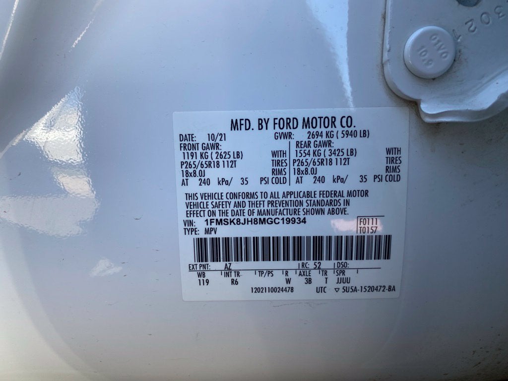 2021 Ford Explorer Timberline 4X4 / MOONROOF / HEATED SEATS