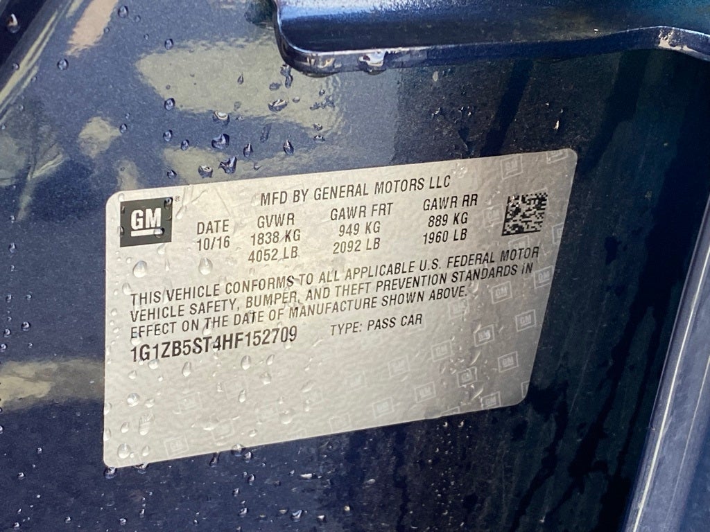 2017 Chevrolet Malibu LS 1LS / LOW PAYMENTS