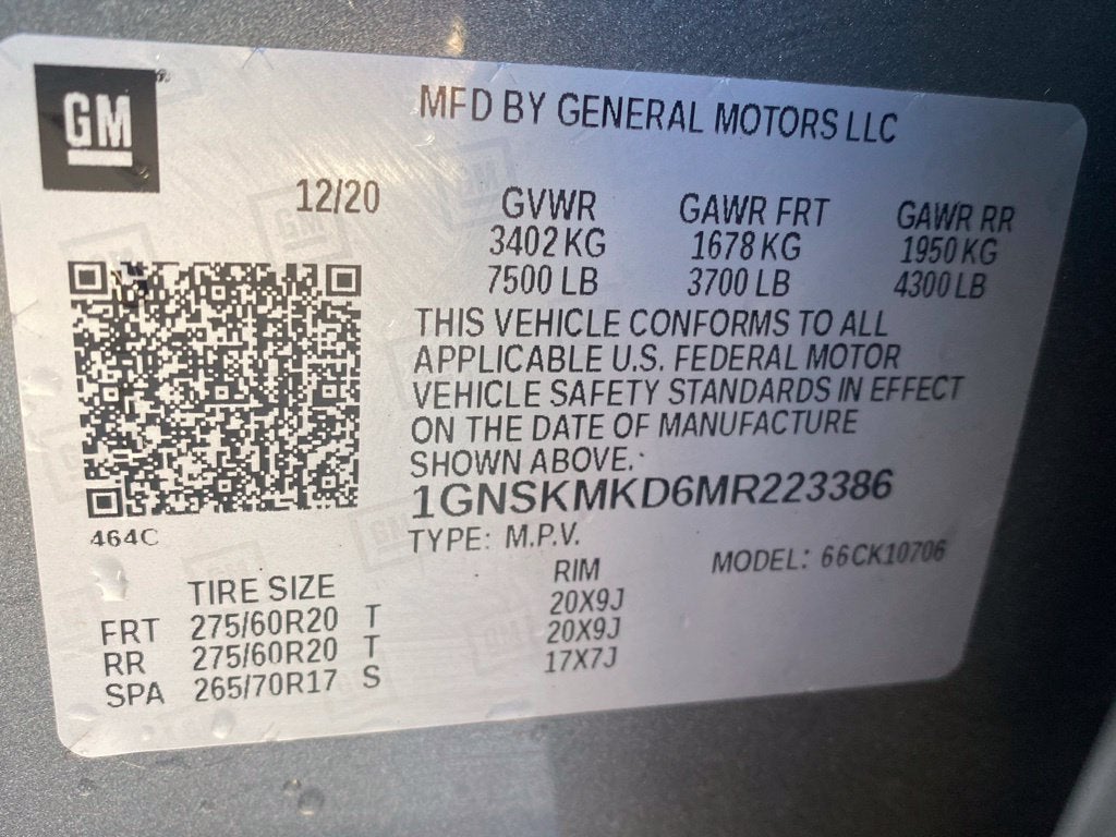 2021 Chevrolet Tahoe LS