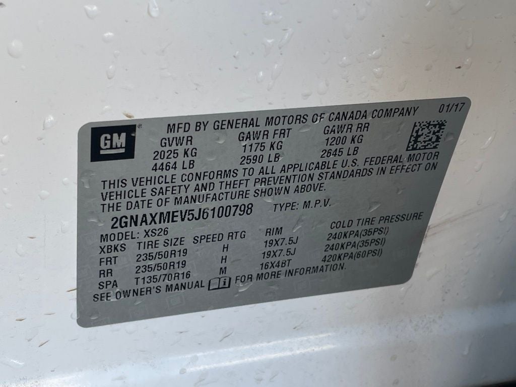 2018 Chevrolet Equinox Premier