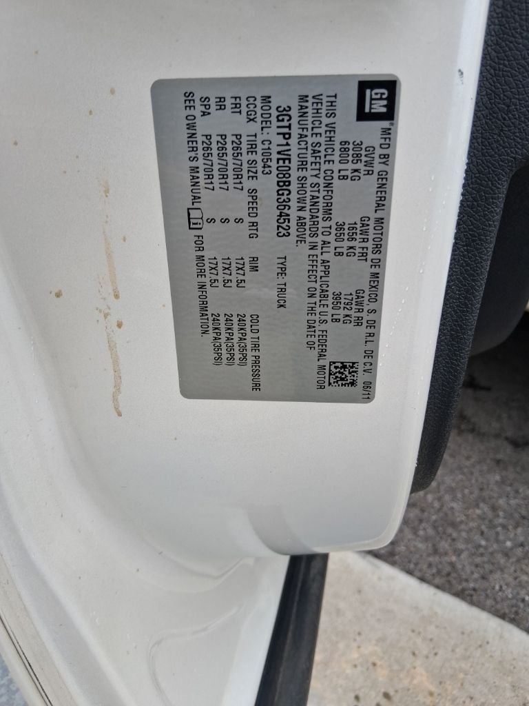 2011 GMC Sierra 1500 SLE