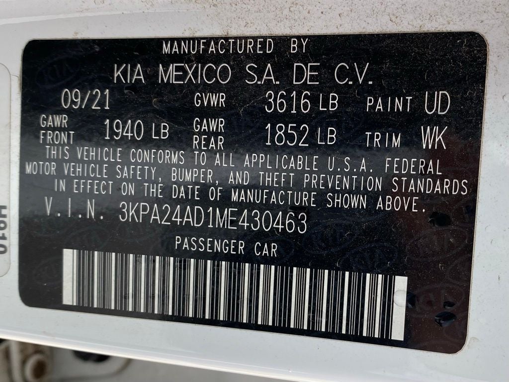 2021 Kia Rio LX CLEAN CARFAX / LOW PAYMENTS