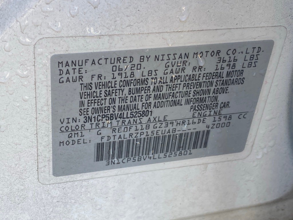 2020 Nissan Kicks S CLEAN CARFAX / LOW PAYMENTS