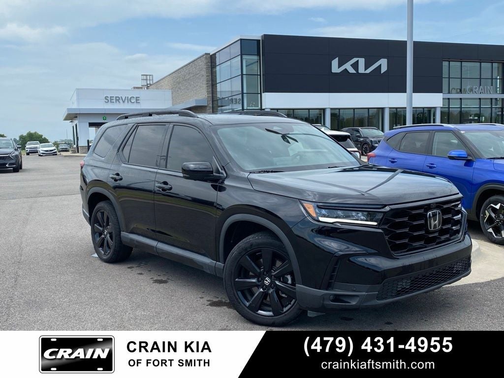 2025 Honda Pilot Black Edition AWD / 3RD ROW / LOADED / ONE OWNER
