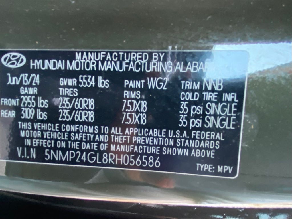 2024 Hyundai SANTA FE SEL ONE OWNER / CLEAN CARFAX / HEATED SEATS