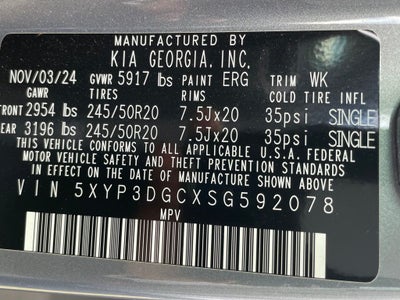 2025 Kia Telluride EX